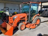 2017 Kubota B2650 Cab Compact Loader Tractor 'Ride & Drive'