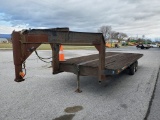 Special Construction  Gooseneck Trailer 'Title in the Office'