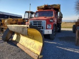 1983 International S1954 Snow Plow Dump Truck 'Runs & Operates, Title in the Office'