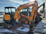 2015 Hyundai 35Z-9A Mini Excavator 'Runs & Operates'