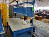 Global Industrial  Table With Work Light