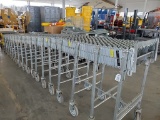 FMH Nestaflex 376 Gravity Skate Wheel Conveyor