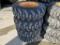 Forerunner SKS1 Skid Steer Tires on Wheels 'Set of 4 - New'