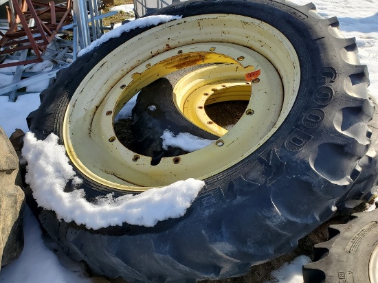 Tires on Wheels   'Pair of 2'