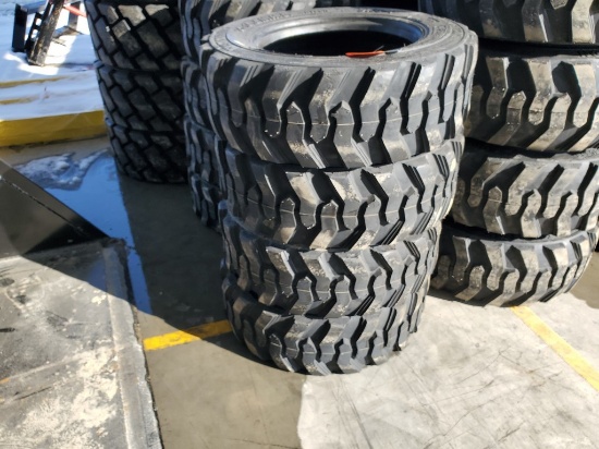 Forerunner SKS1 Skid Steer Tires 'Set of 4 - New'