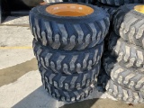 Forerunner SKS1 Skid Steer Tires on Wheels 'Set of 4 - New'