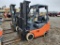 Toyota 8FGCSU20 Forklift 'Runs & Operates'