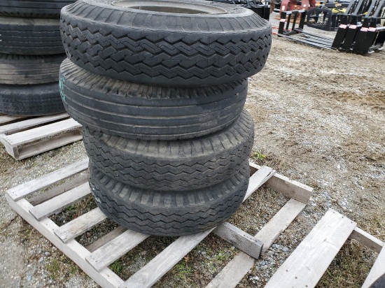 Tires On Wheels