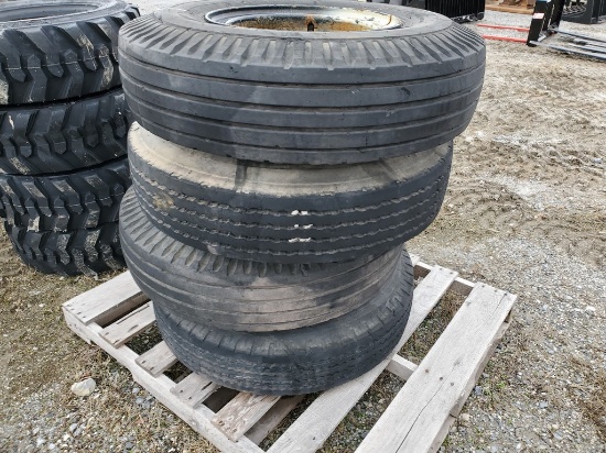Tires On Wheels