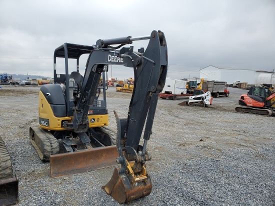 2016 Deere 35G Mini Excavator 'Ride & Drive'
