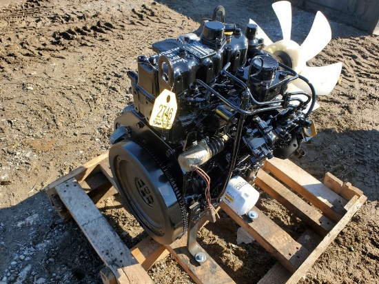 Yanmar 3TN75RJ Engine 'Runs Good'