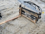 Wolverine  Hydraulic Adjust Pallet Forks 'AS-IS'