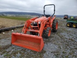 Kubota L2501 Compact Loader Tractor 'Runs & Operates'
