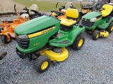 2010 John Deere X300 Riding Tractor 'Runs & Operates'