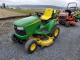John Deere X485 Riding Tractor 'Ride & Drive'
