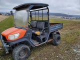 Kubota RTV X900 Utility Vehicle 'Runs & Operates'
