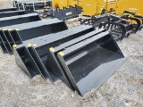 Kivel Lo-Pro Skid Steer Bucket 'NEW'