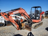 Kubota KX040-4 Mini Excavator 'Runs & Operates'