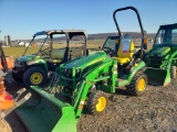 2021 John Deere 1025R Compact Loader Tractor 'Ride & Drive'