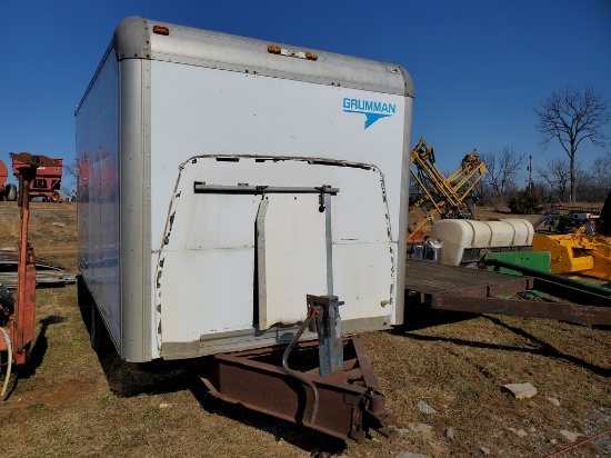 Grumman  Truck Box On Trailer 'NO Title'