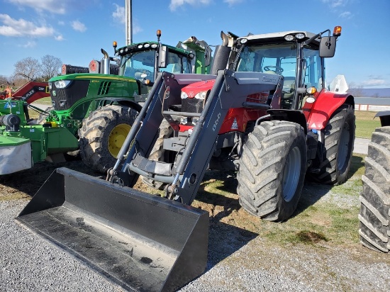 2016 Massey Ferguson 7718 Cab Loader Tractor 'Ride & Drive'