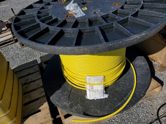Partial Spool of Wire In Conduit