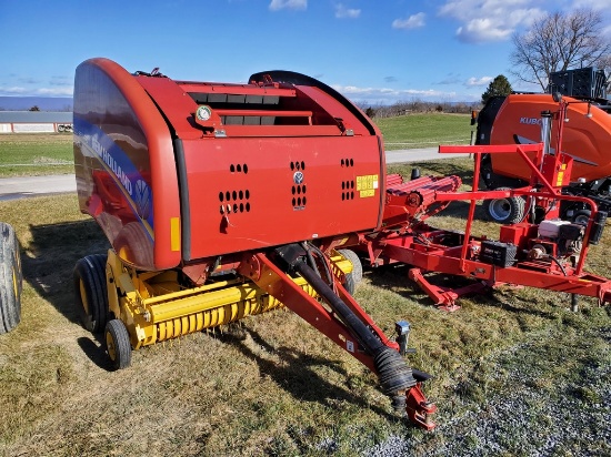 2018 New Holland RB450 Round Baler 'Monitor in the Office'