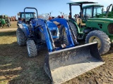 New Holland Workmaster 105 Loader Tractor 'Runs & Operates'