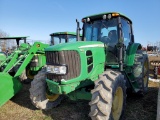 John Deere 7230 Premium Cab Tractor 'Runs & Operates'