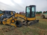 Cat 303C CR Mini Excavator 'Ride & Drive'