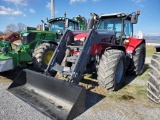 2016 Massey Ferguson 7718 Cab Loader Tractor 'Ride & Drive'