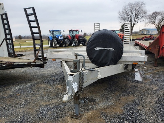 2014 Shetron FD306 Aluminum Bumper Pull Trailer 'Title in the Office'