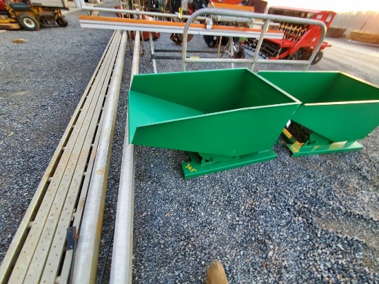 Forklift Dump Hopper