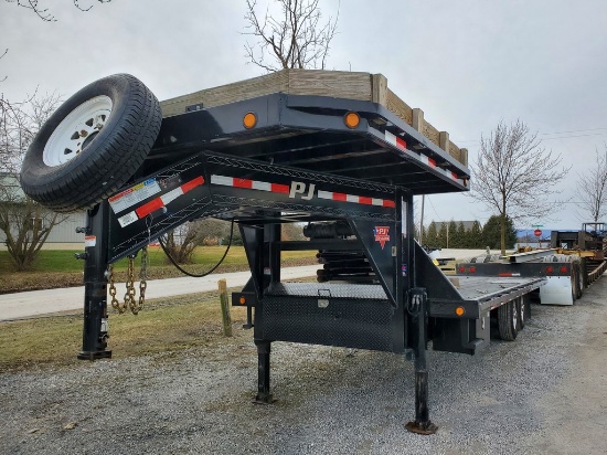 2016 PJ  Gooseneck Trailer 'PA Title in the Office, Remote In Office'