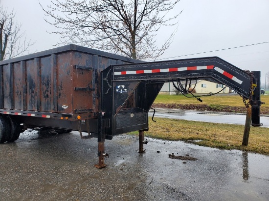2005 PJ  Gooseneck Dump Trailer 'PA Title in the Office'