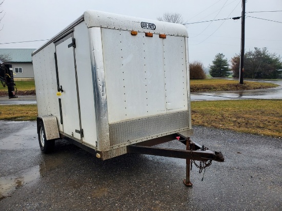 2002 Car Mate CM612CC Enclosed Trailer 'West Virginia Title in the Office'