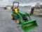 2017 John Deere 2025R Compact Loader Tractor 'Ride & Drive'