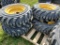 Montreal  Skid Steer Tires on Wheels 'Set of 4 - New'