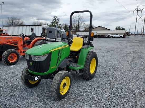 2021 John Deere 3025E Compact Tractor 'Ride & Drive'
