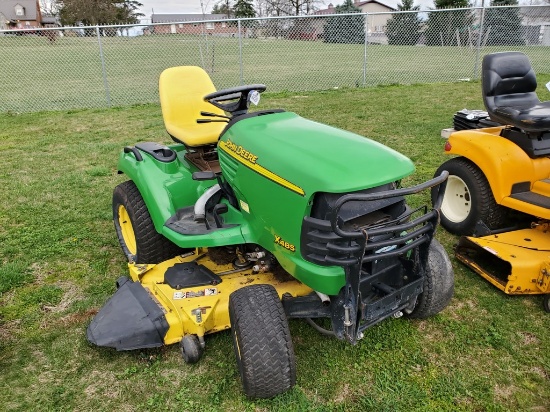 John Deere X485 Riding Tractor 'AS-IS'