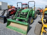 2012 John Deere 3320 Compact Loader Tractor 'Runs & Operates'