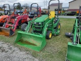 2016 John Deere 1025R Compact Loader Tractor 'Ride & Drive'