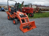2019 Kubota BX23S Compact Tractor Loader Backhoe 'Ride & Drive'