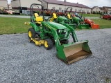 John Deere 2210 Compact Loader Tractor 'Ride & Drive'