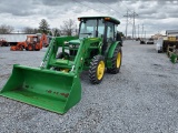 2014 John Deere 5075E Cab Loader Tractor 'Ride & Drive'