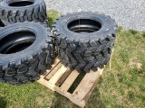 Forerunner SKS9 Skid Steer Tires 'Set of 4 - New'