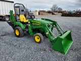 John Deere 2305 Compact Tractor Loader Backhoe 'Ride & Drive'