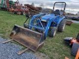 New Holland TC29 Compact Loader Tractor 'Runs & Operates'