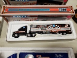 Ertl Sports Collectibles of the 90's  Toy Truck with Van Trailer