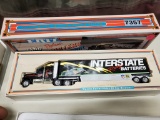 Ertl Sports Collectibles of the 90's  Toy Truck with Van Trailer